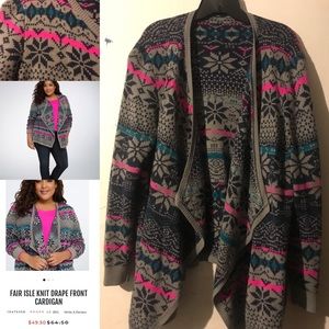Fair Isle Cardi